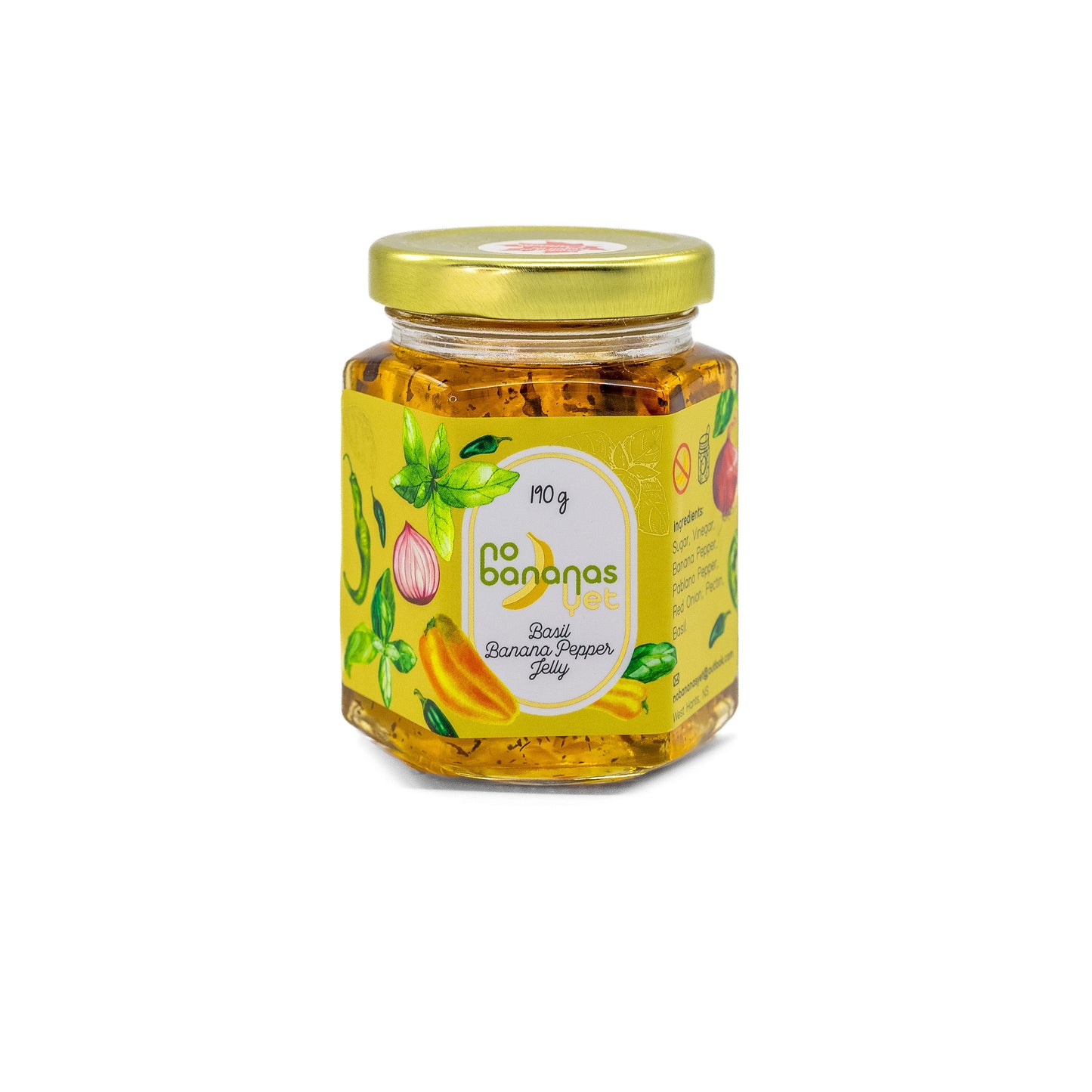 Basil and Banana Pepper Jelly