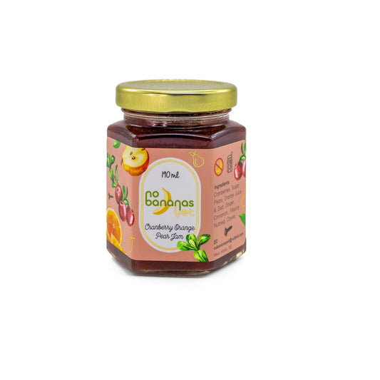 Cranberry Orange Pear Jam