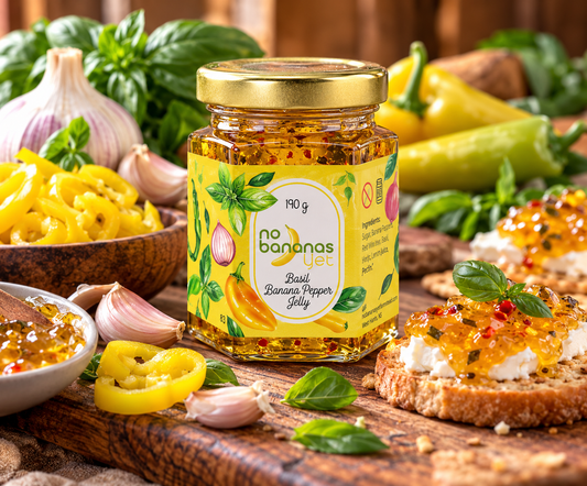 Basil and Banana Pepper Jelly