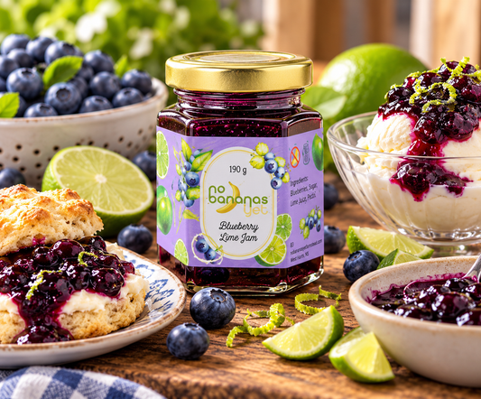 Blueberry and Lime Jam